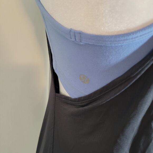 Lululemon Athletica Size EST 4 Women's No Limit Racerback Tank Top Sports Bra - Picture 4 of 6